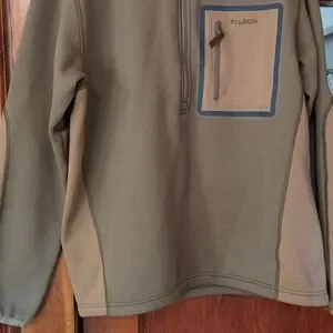 Filson Sweaters Cc Filson Shuksan Fleece Half Zip Field Olive